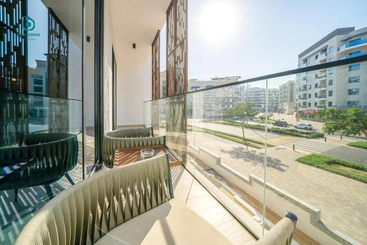 Blue Breeze - Chic & Cozy Getaway In Al Furjan Apartment Dubai