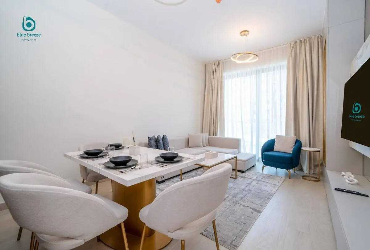 Blue Breeze - Chic & Cozy Getaway In Al Furjan Apartment Dubai