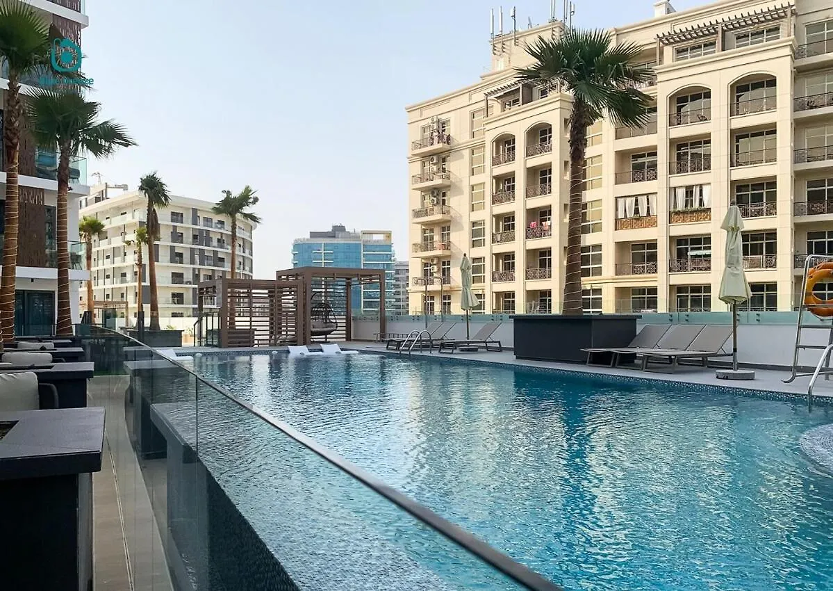 Blue Breeze - Chic & Cozy Getaway In Al Furjan Apartment Dubai