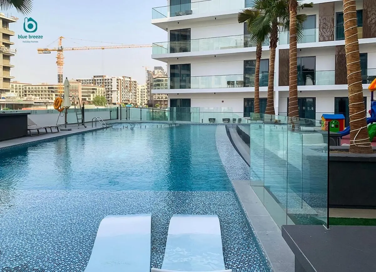 Blue Breeze - Chic & Cozy Getaway In Al Furjan Apartment Dubai 0*,