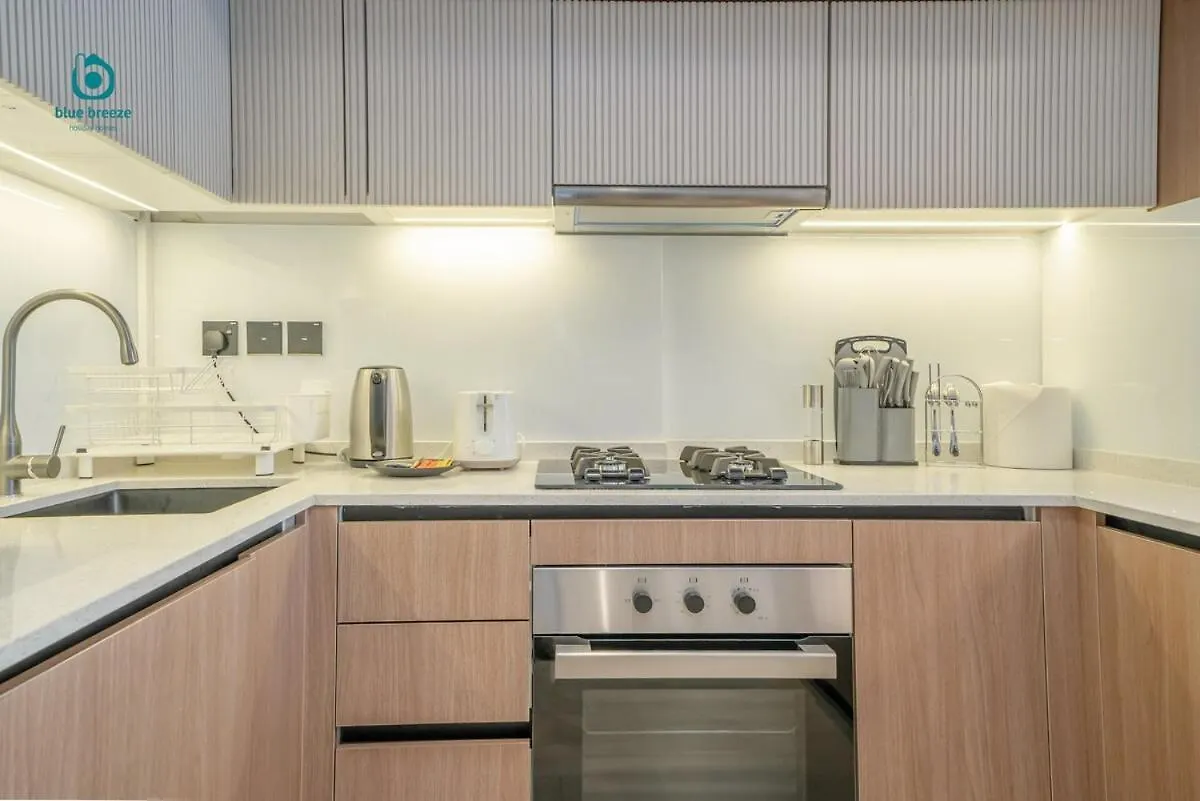 Blue Breeze - Chic & Cozy Getaway In Al Furjan Apartment Dubai